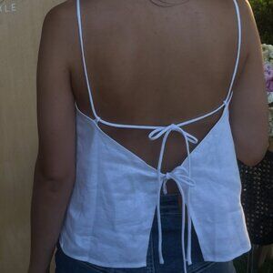 Reformation Fable Linen Top